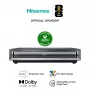Televisor de proyección Hisense PX3 proyector de ultra corta distancia 2800 lúmenes ANSI UHD 4K (3840x2160) negro, gris oscuro