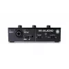 Interfaz de audio M-Audio M-Track Solo — USB 16 bits/48 kHz, 1 entrada/1 salida, conector combinado XLR/TRS y entrada de instrumento, alimentación fantasma de 48 V, salida de auriculares