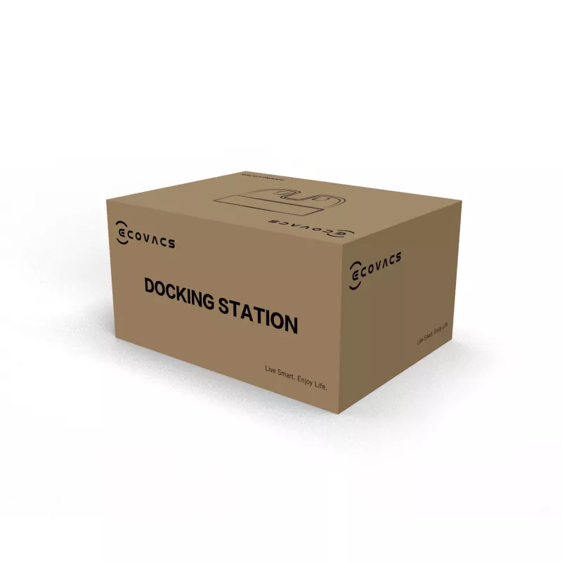 Estación de carga Ecovacs D-CD01-2051 para robot aspirador, modelos compatibles, negro/blanco