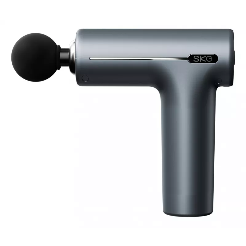 Masajeador de percusión y vibración portátil para cuello y hombros SKG F1 Pro, batería 10 W, gris, 461 g