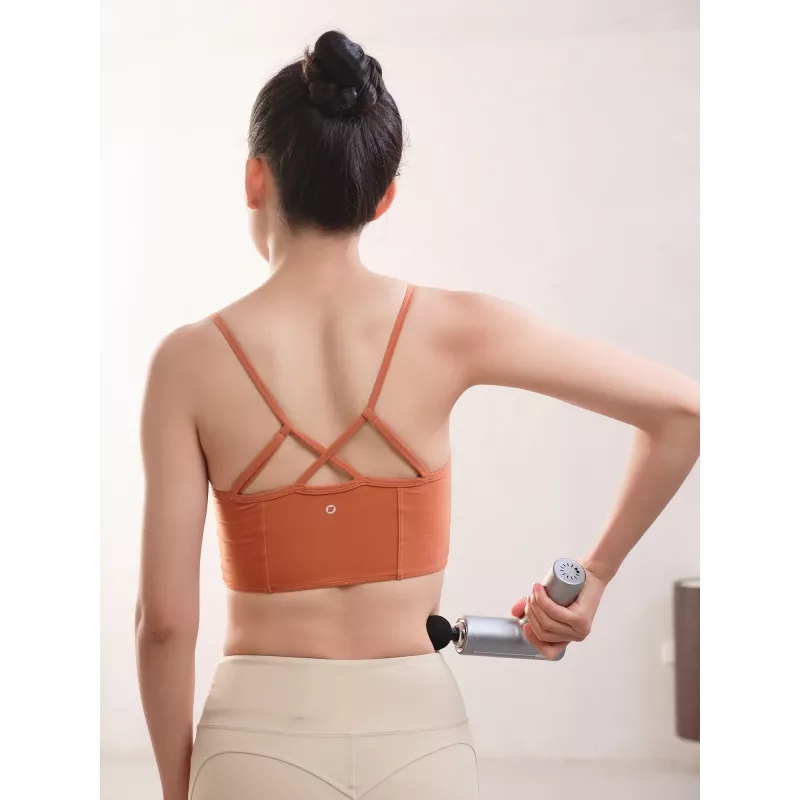 Masajeador de percusión y vibración portátil para cuello y hombros SKG F1 Pro, batería 10 W, gris, 461 g