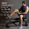 Masajeador de percusión y vibración portátil para cuello y hombros SKG F1 Pro, batería 10 W, gris, 461 g