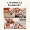 Masajeador de percusión y vibración portátil para cuello y hombros SKG F1 Pro, batería 10 W, gris, 461 g