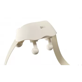 Masajeador de cuello y hombros SKG HS500-2, batería 10W, batería integrada, calor, 0,88 kg, blanco