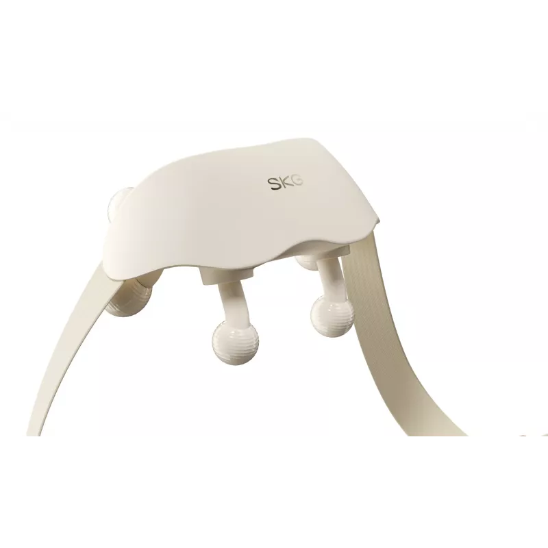 Masajeador de cuello y hombros SKG HS500-2, batería 10W, batería integrada, calor, 0,88 kg, blanco