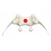 Masajeador de cuello y hombros SKG HS500-2, batería 10W, batería integrada, calor, 0,88 kg, blanco