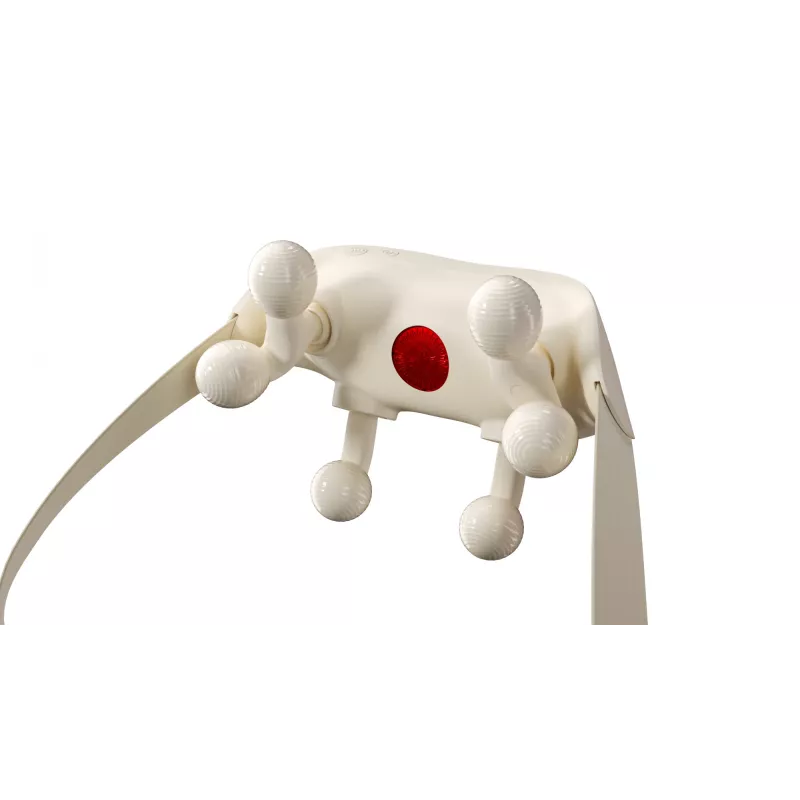 Masajeador de cuello y hombros SKG HS500-2, batería 10W, batería integrada, calor, 0,88 kg, blanco