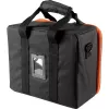 Bolsa para cámara Godox CB-12 para AD600Pro, franela/Nylon, negro y naranja, con correa de hombro