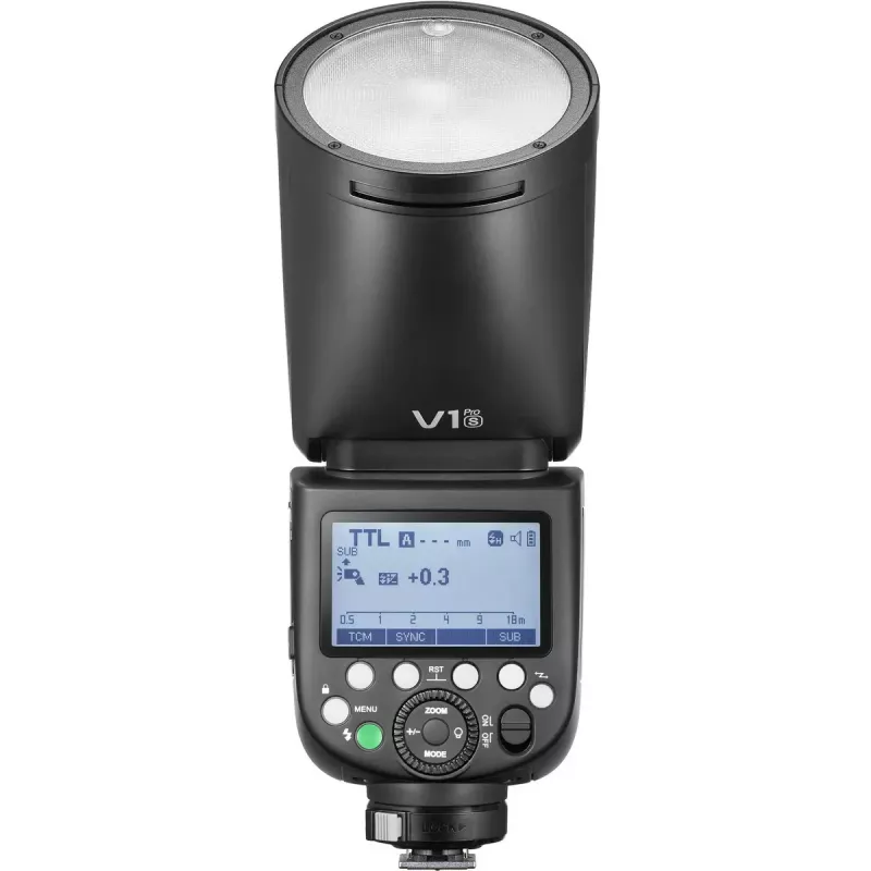 Flash para videocámara Godox V1Pro 1,5 s tiempo de reciclaje a batería compatible con Sony