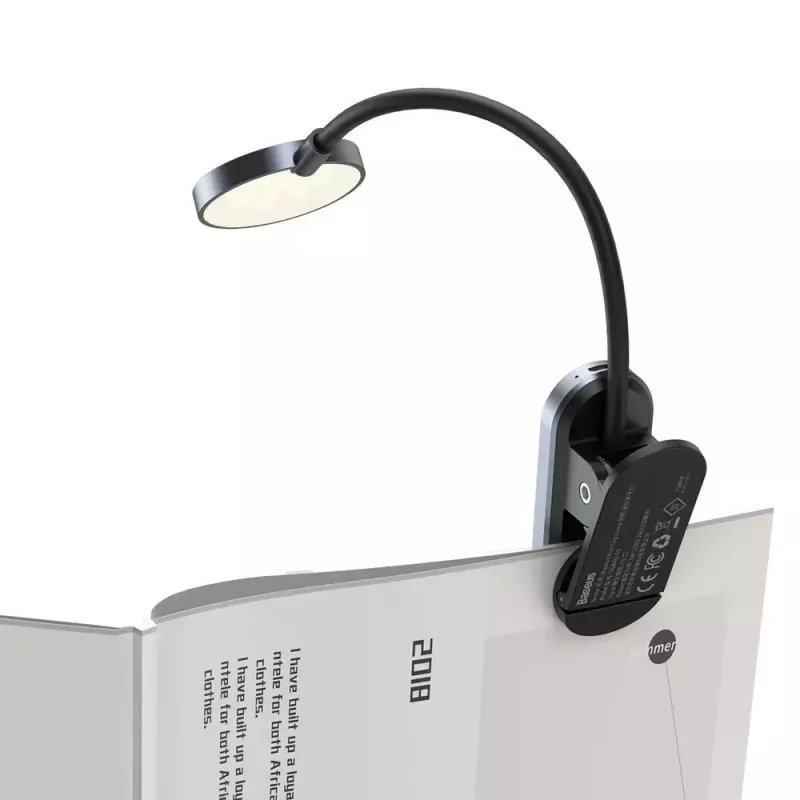 Lámpara de mesa Baseus DGRAD-0G gris