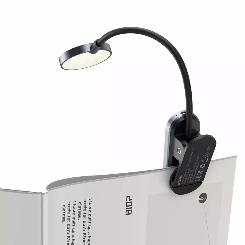 Lámpara de mesa Baseus DGRAD-0G gris