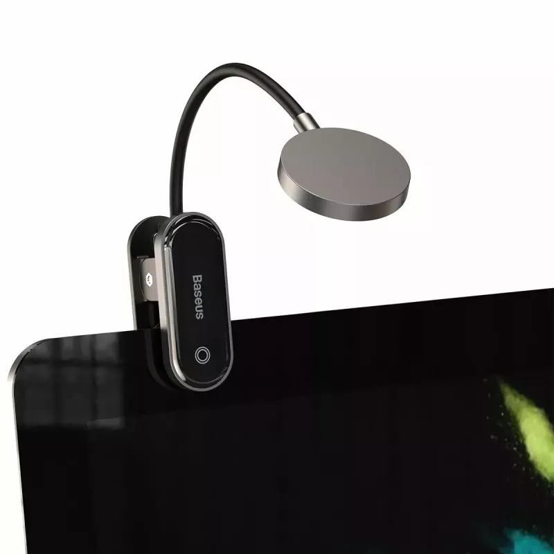 Lámpara de mesa Baseus DGRAD-0G gris