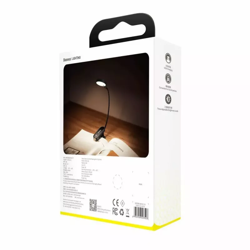 Lámpara de mesa Baseus DGRAD-0G gris