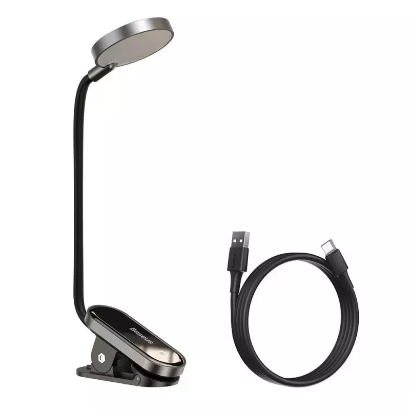 Lámpara de mesa Baseus DGRAD-0G gris