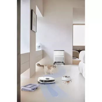 Robot aspirador Midea V12 en húmedo y en seco 5200 mAh 3L 5000 Pa Blanco