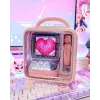 Altavoz portátil mono Divoom Ditoo-Mic Mini Rosa