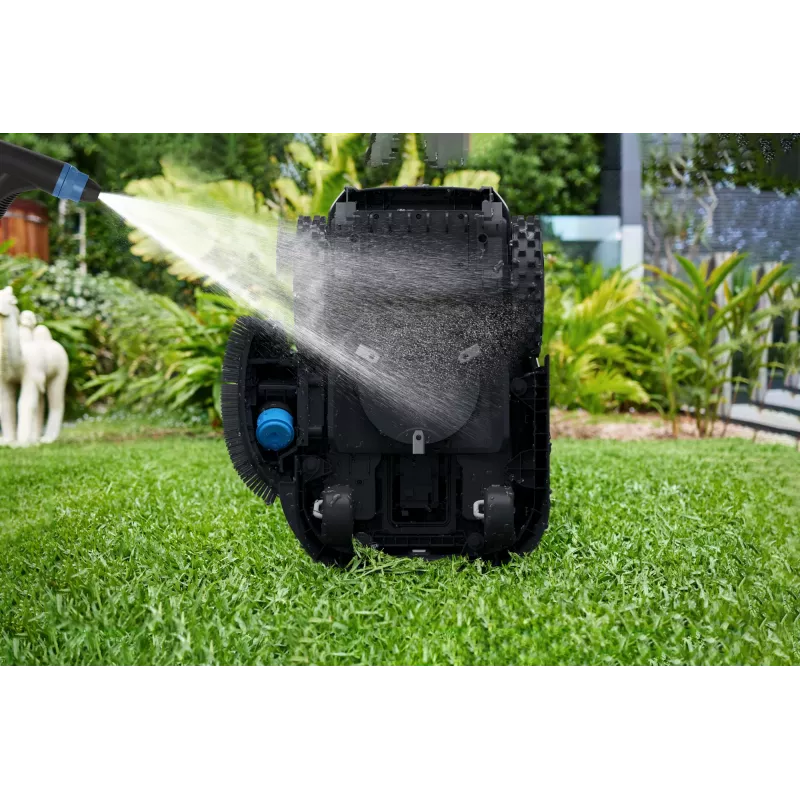 Ecovacs GOAT O1200 LiDAR PRO EU cortacésped robótico a batería negro, blanco