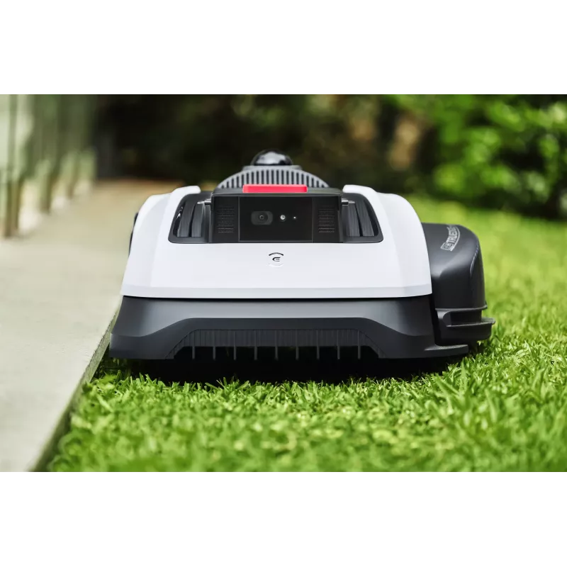 Ecovacs GOAT O1200 LiDAR PRO EU cortacésped robótico a batería negro, blanco
