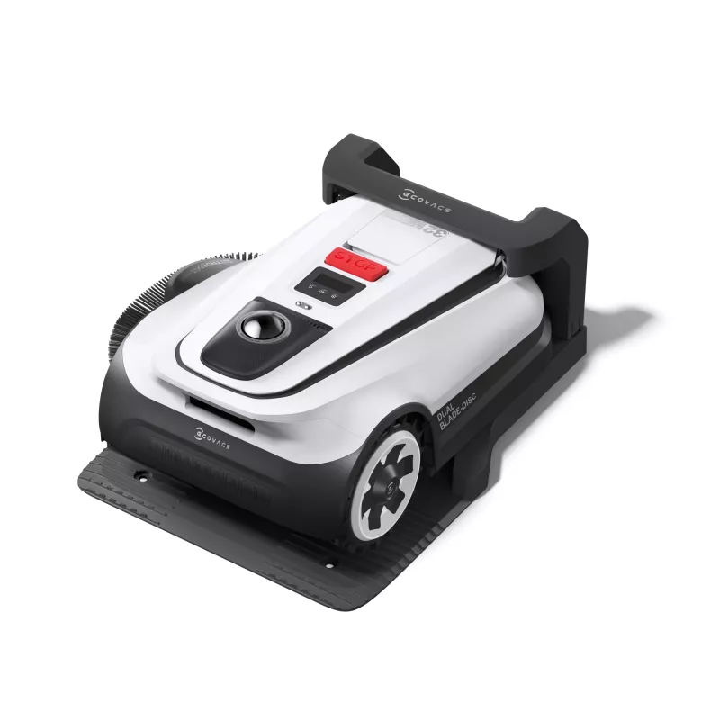 Ecovacs GOAT A1600 LiDAR PRO EU cortacésped robótico batería negro, blanco