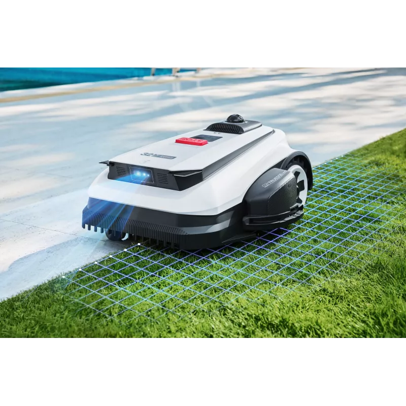 Ecovacs GOAT A1600 LiDAR PRO EU cortacésped robótico batería negro, blanco