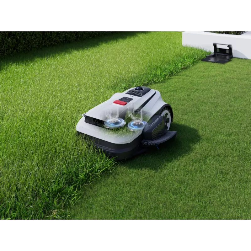 Ecovacs GOAT A1600 LiDAR PRO EU cortacésped robótico batería negro, blanco