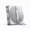 Robot limpiacristales Ecovacs WINBOT W3 OMNI, batería 4500 mAh, 270×270×76 mm, plata/blanco