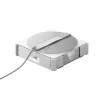 Robot limpiacristales Ecovacs WINBOT W3 OMNI, batería 4500 mAh, 270×270×76 mm, plata/blanco