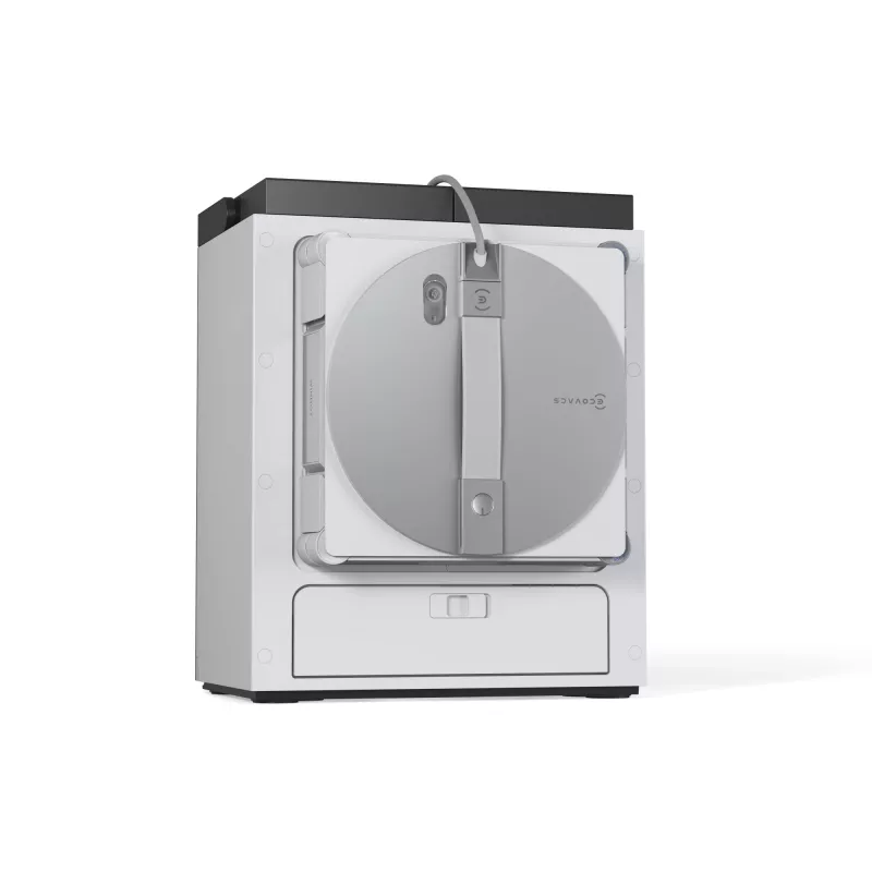 Robot limpiacristales Ecovacs WINBOT W3 OMNI, batería 4500 mAh, 270×270×76 mm, plata/blanco