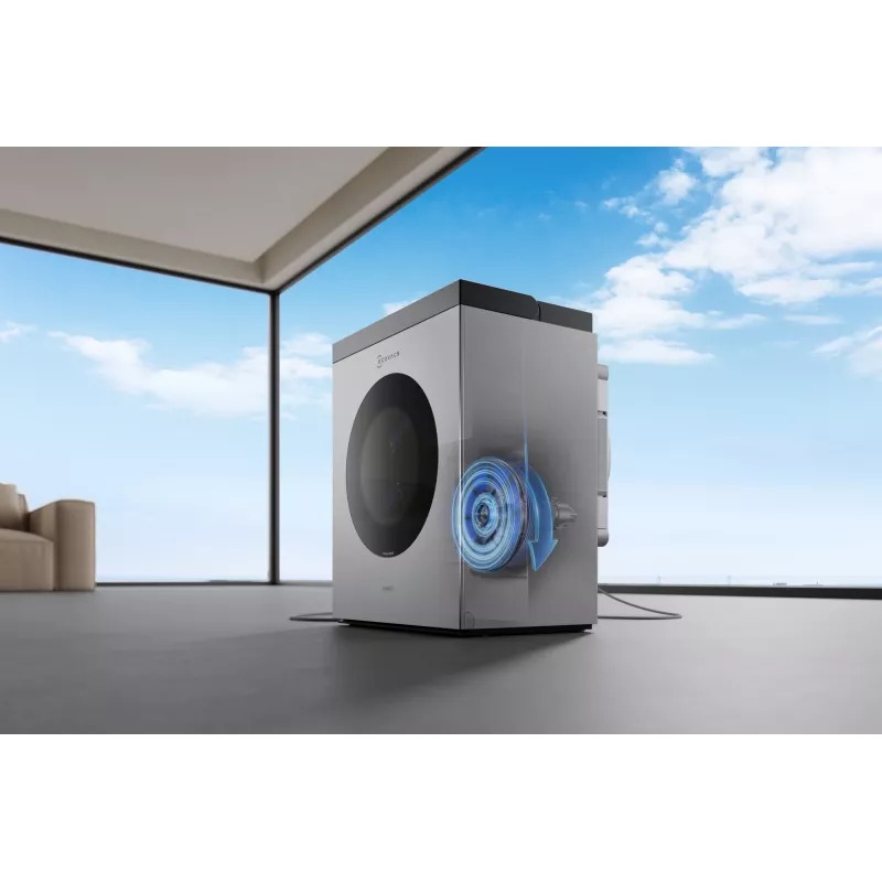 Robot limpiacristales Ecovacs WINBOT W3 OMNI, batería 4500 mAh, 270×270×76 mm, plata/blanco