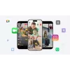 Estabilizador de cámara para smartphone Insta360 Flow 2 Pro Creator Bundle rotación 360°