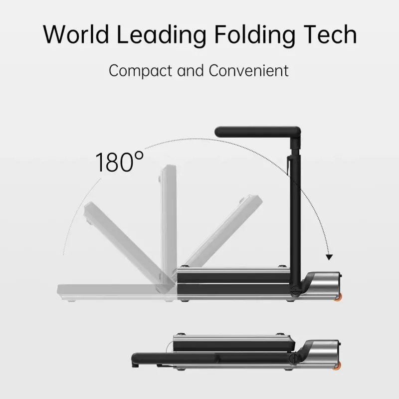 Cinta de correr Kingsmith ORWKPR3 — superficie de carrera 1200×440 mm, velocidad máxima 12 km/h, peso máximo de usuario 120 kg