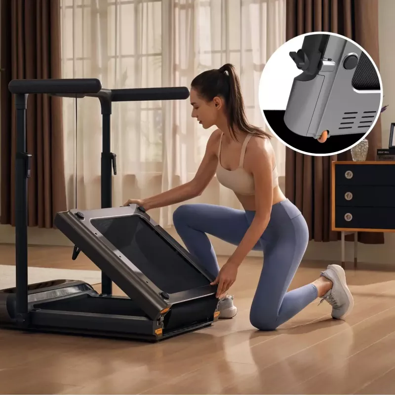 Cinta de correr Kingsmith ORWKPR3 — superficie de carrera 1200×440 mm, velocidad máxima 12 km/h, peso máximo de usuario 120 kg