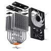 Ventilador Jonsbo CR-3000 ARGB 12 cm 600-1500 rpm 22-32 dB negro