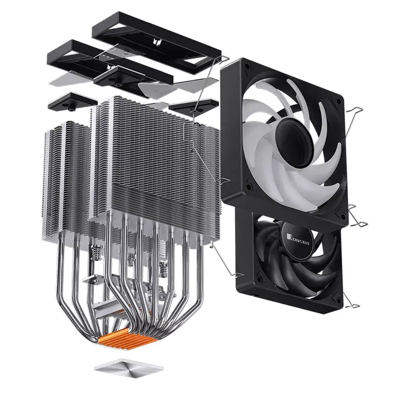 Ventilador Jonsbo CR-3000 ARGB 12 cm 600-1500 rpm 22-32 dB negro