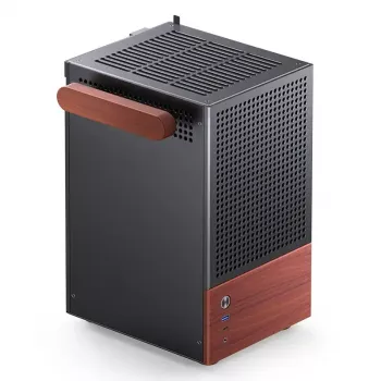 Caja de PC Jonsbo T6, mini-torre, Mini-ITX, negra