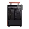 Caja de PC Jonsbo T6, mini-torre, Mini-ITX, negra