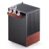 Caja de PC Jonsbo T6, mini-torre, Mini-ITX, negra