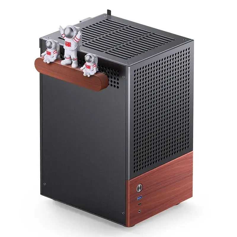 Caja de PC Jonsbo T6, mini-torre, Mini-ITX, negra