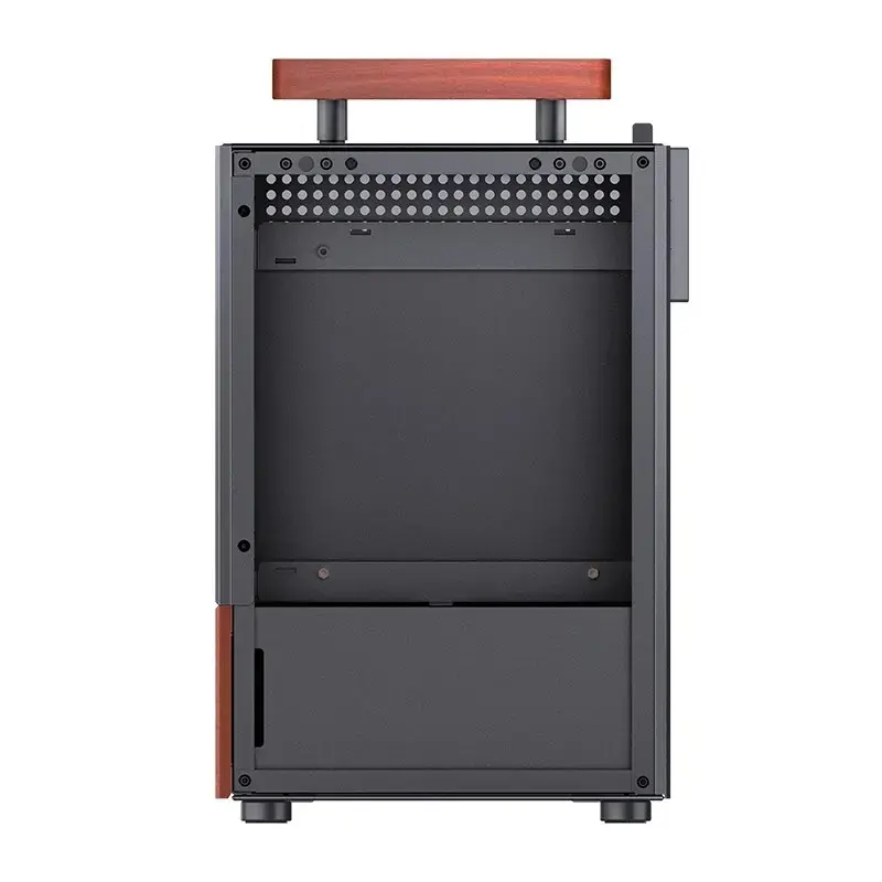 Caja de PC Jonsbo T6, mini-torre, Mini-ITX, negra