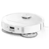 Roborock Qrevo MaxV (con RDS) robot aspirador blanco con estación de rellenado y secado automático