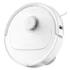 Roborock Qrevo MaxV (con RDS) robot aspirador blanco con estación de rellenado y secado automático
