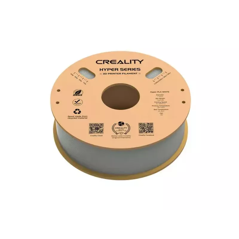 Material de impresión 3D Creality 3D 3301010335 poliláctido (PLA) blanco 1 kg