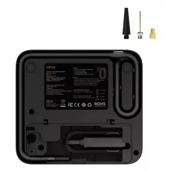 Compresor de aire 70mai TP03 — 12V DC/mechero, negro, universal, incluye adaptador de válvula esférica
