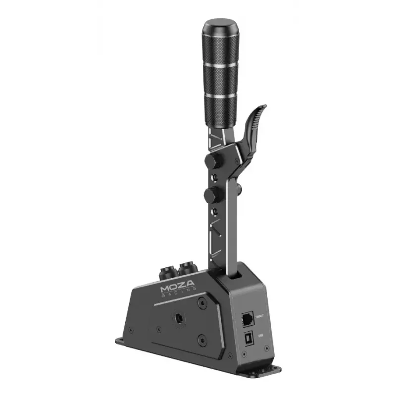 Add-on palanca de cambios de carreras Moza Racing SGP Sequential Shifter negro aluminio