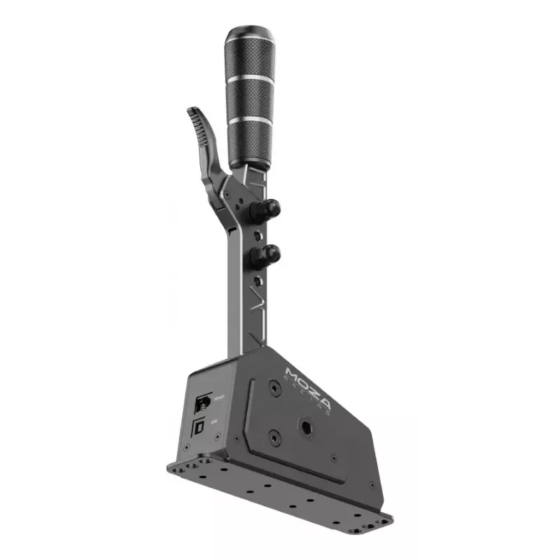 Add-on palanca de cambios de carreras Moza Racing SGP Sequential Shifter negro aluminio