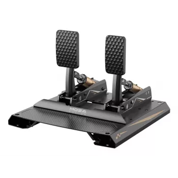 Pedales Moza Racing CRP2 (acelerador+freno), pedal, negro, fibra de carbono, acero, 15 - 23°