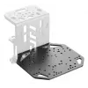 Placa de freno de mano Moza Racing RS089 acero negro 200x220x55 mm