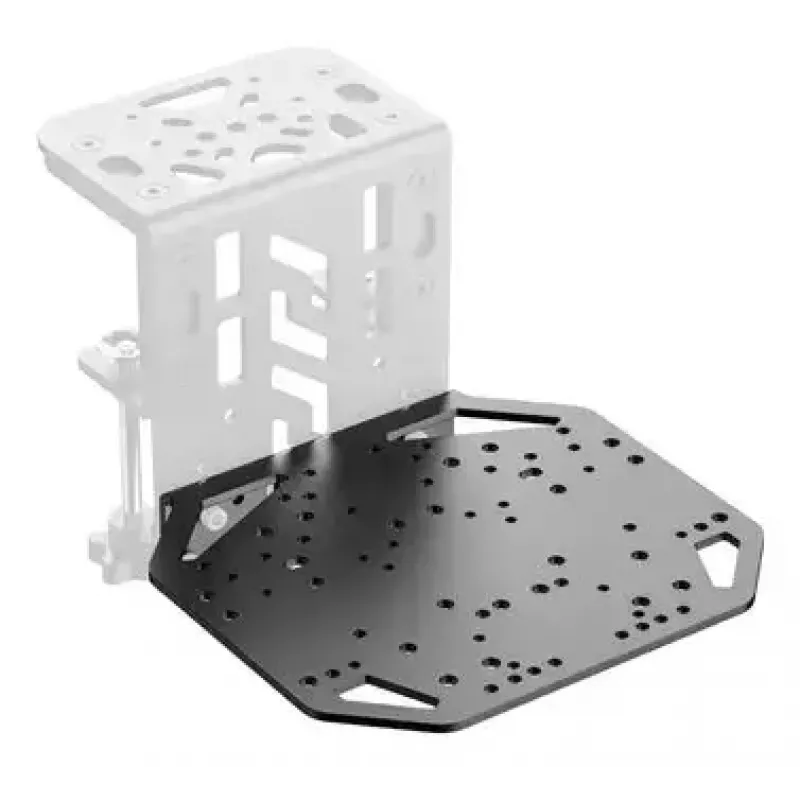 Placa de freno de mano Moza Racing RS089 acero negro 200x220x55 mm