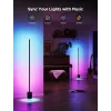 Govee Floor Lamp 2 lámpara de pie, compatible con Matter, negro