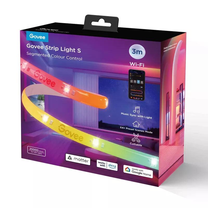Govee H612FCD1 tira LED RGB, 3 metros